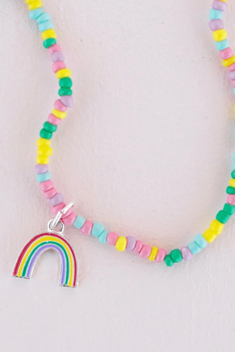 Boutique Rainbow Magic Necklace-Dress Up & Jewelry-Tools 4 Teaching-Classroom Decor and More