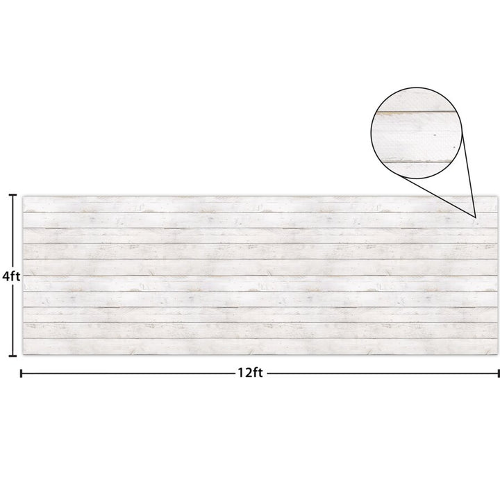 Better Than Paper® Bulletin Board Roll: White Shiplap-Bulletin Board Paper - Better Than Paper-Tools 4 Teaching-Classroom Decor and More