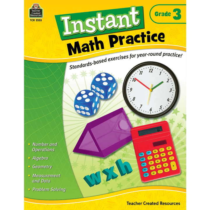 Instant Math Practice: Grades 2-6-Math Books-Tools 4 Teaching-Classroom Decor and More
