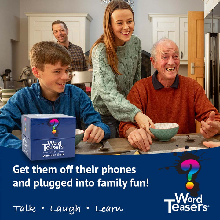 WordTeasers®: American Trivia-Games-Tools 4 Teaching-Classroom Decor and More