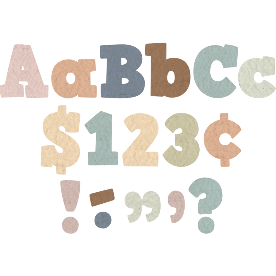 Everyone is Welcome 4" Bold Block Letters Combo Pack-Letters-Tools 4 Teaching-Classroom Decor and More