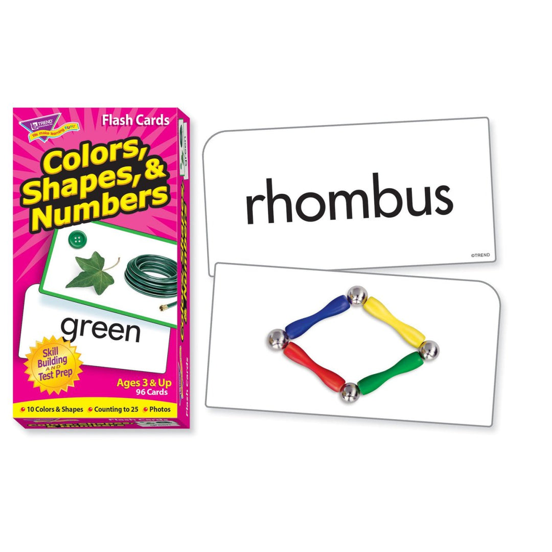 Colors, Shapes, & Numbers Skill Drill Flash Cards-Flashcards-Tools 4 Teaching-Classroom Decor and More