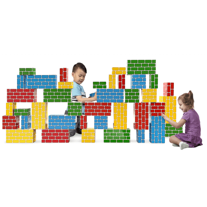 Easy-Stack Cardboard Blocks (40-Piece Set)-Building-Tools 4 Teaching-Classroom Decor and More
