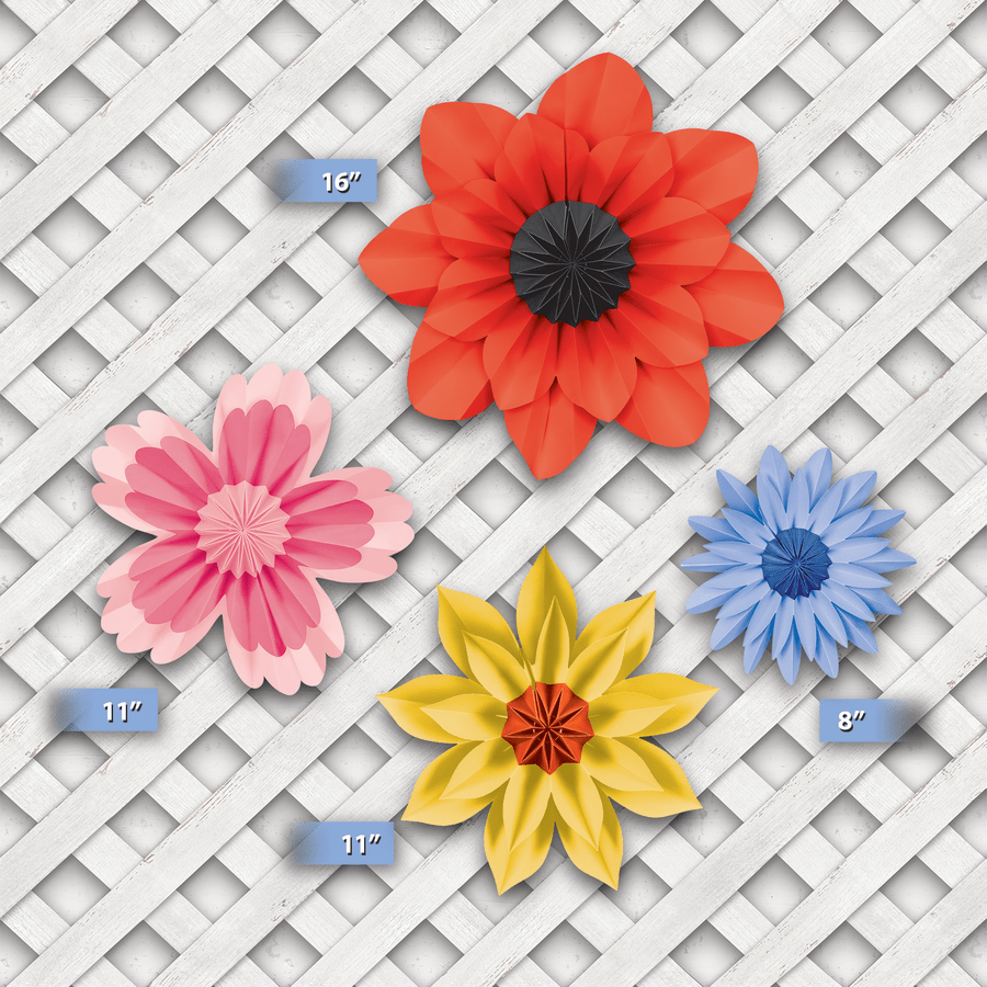 Wildflowers Paper Flowers-Accents-Tools 4 Teaching-Classroom Decor and More