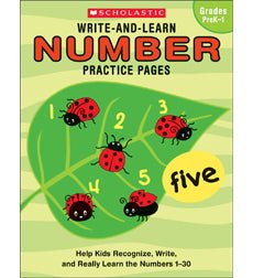 Write-and-Learn Number Practice Pages-Math Books-Tools 4 Teaching-Classroom Decor and More