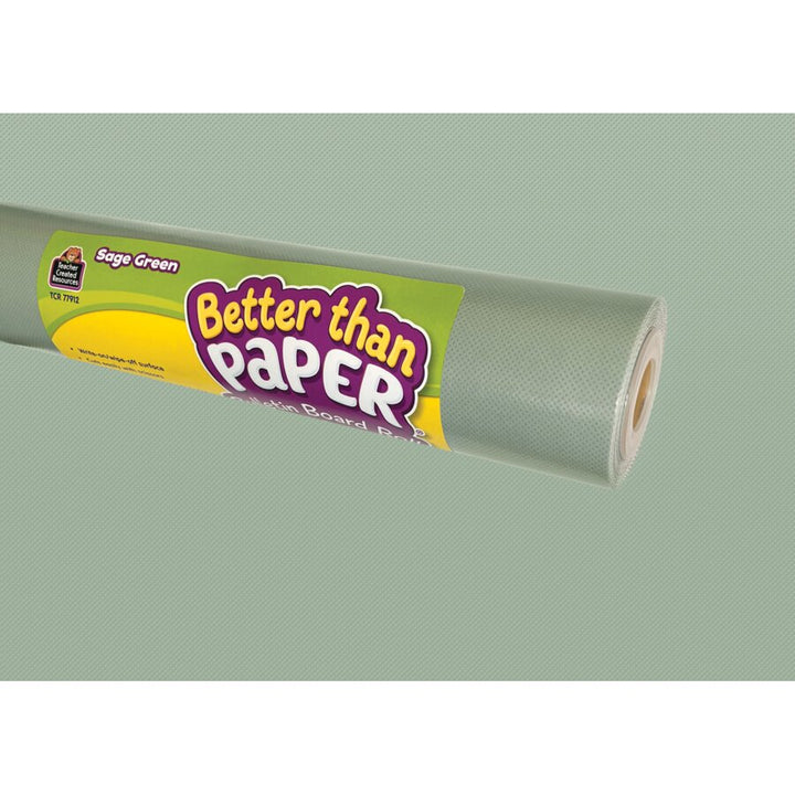 Better Than Paper® Bulletin Board Roll: Sage Green-Bulletin Board Paper - Better Than Paper-Tools 4 Teaching-Classroom Decor and More
