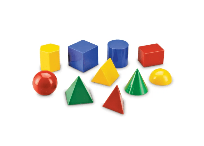 Large Plastic Geometric Shapes-Fractions, Geometry & Measurement-Tools 4 Teaching-Classroom Decor and More