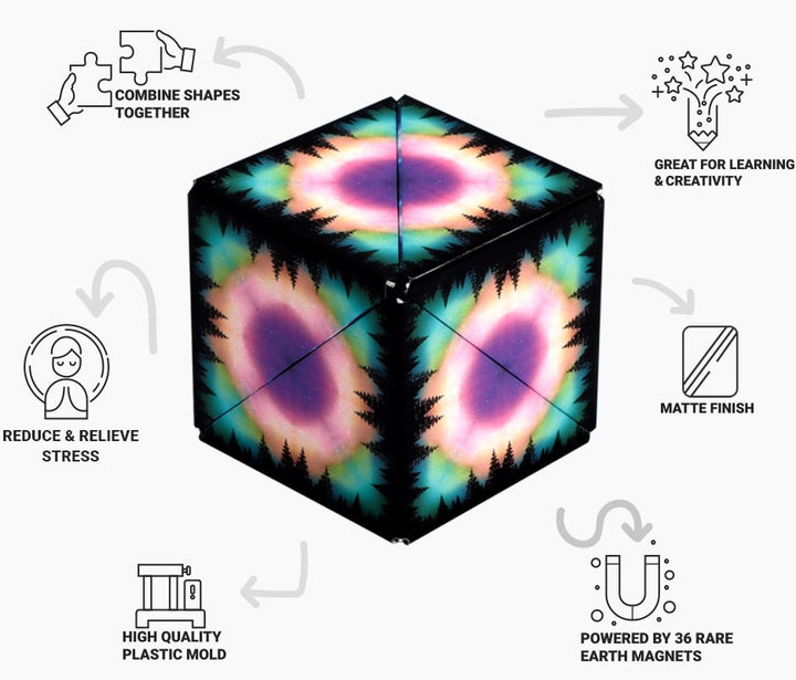 Shashibo Explorer Series: Moon-Fidgets-Tools 4 Teaching-Classroom Decor and More