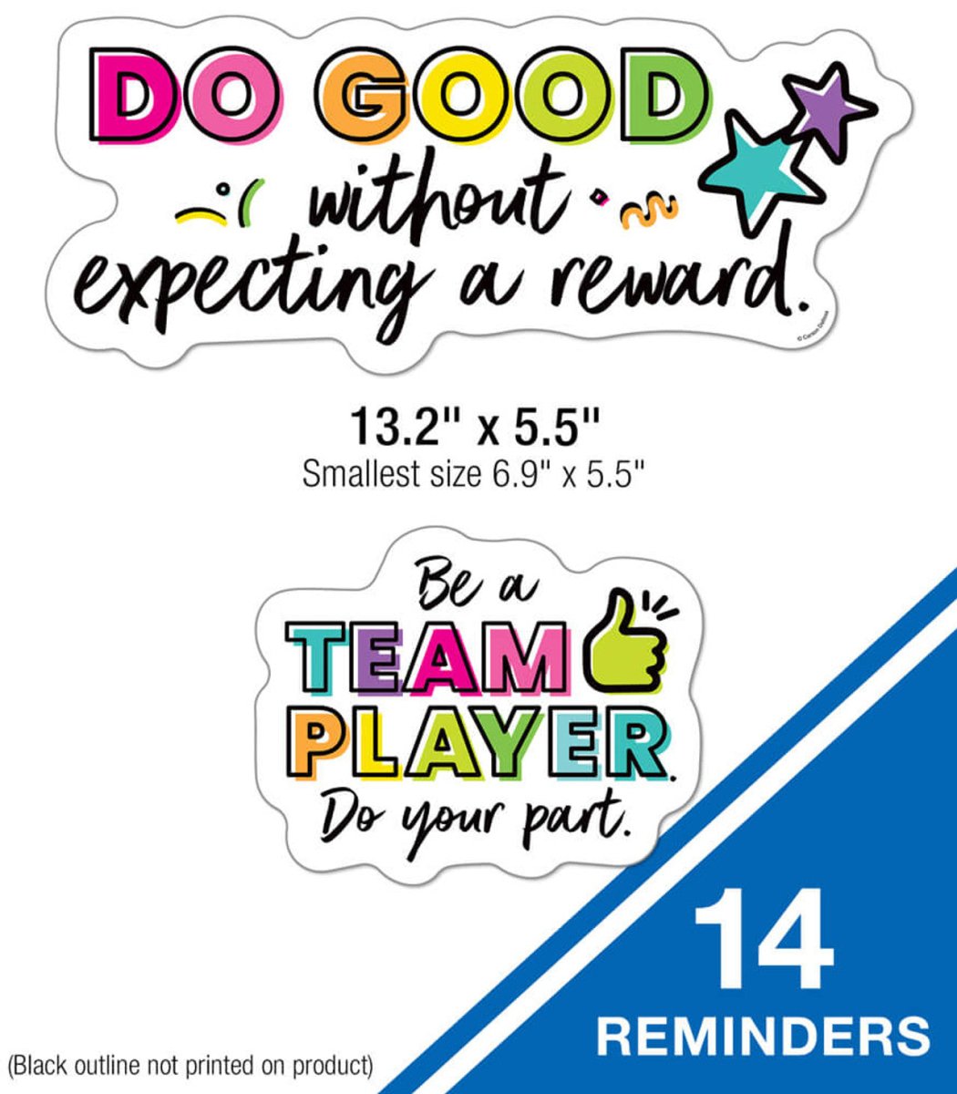 Kind Vibes Kindness Counts Mini Bulletin Board Set-Mini Bulletin Boards-Tools 4 Teaching-Classroom Decor and More