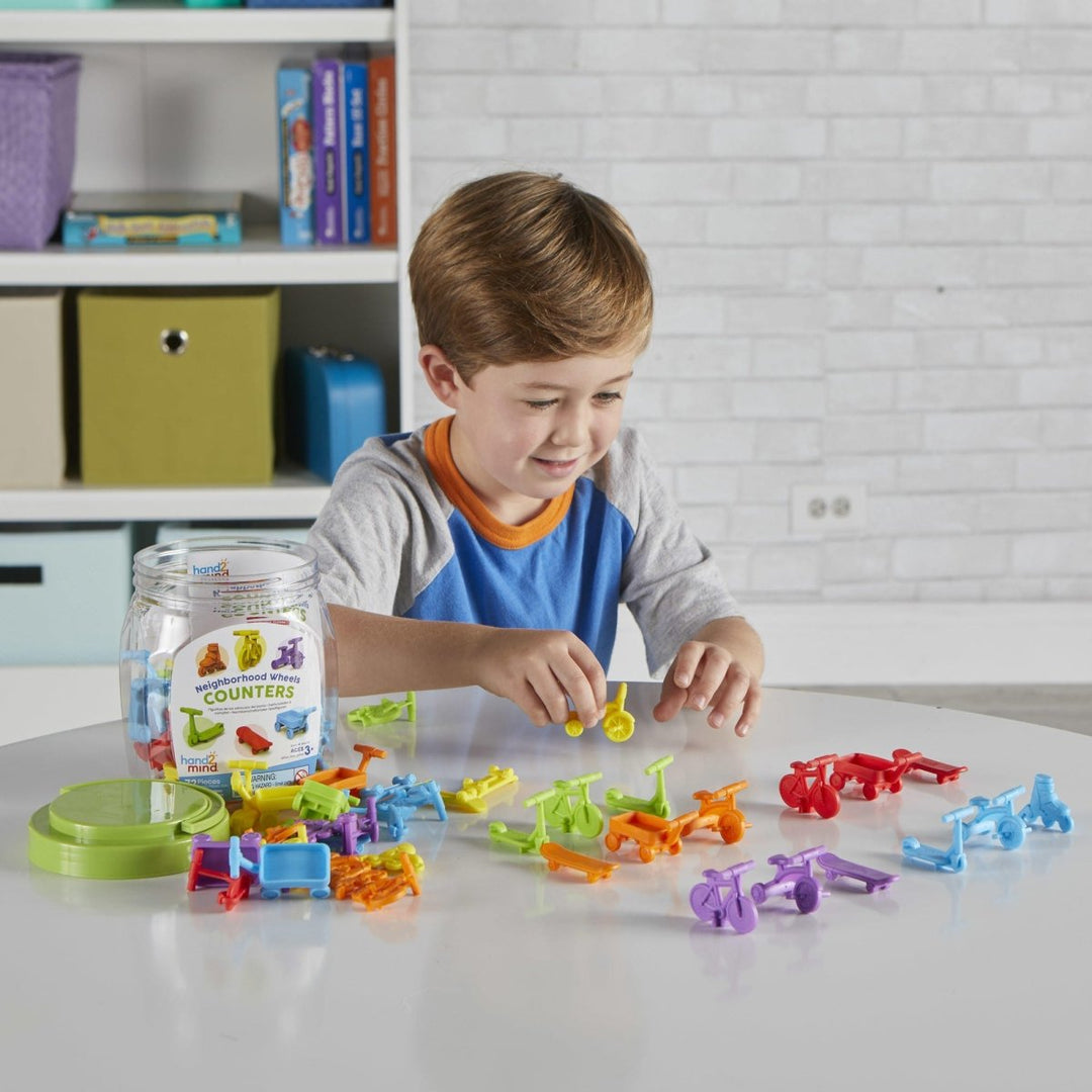 Neighborhood Wheels Counters-Numbers, Counting & Sorting-Tools 4 Teaching-Classroom Decor and More