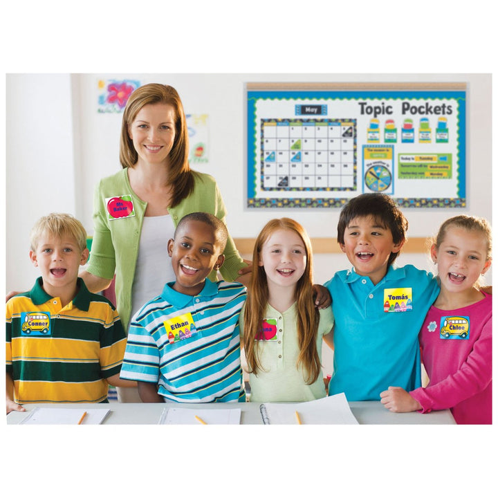 Colorful Crayons Terrific Labels™-Nameplates & Name Tags-Tools 4 Teaching-Classroom Decor and More