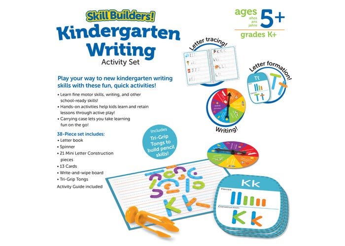Skill Builders! Kindergarten Writing-Subjects - Reading - Reading Manipulatives-Tools 4 Teaching-Classroom Decor and More