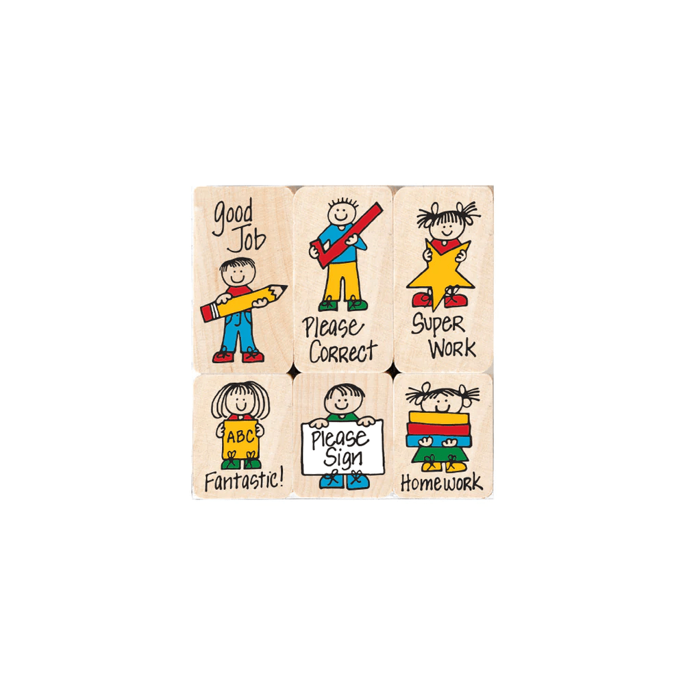 Hero Kids For Teachers Stamp-Stamps & Stamp Pads-Tools 4 Teaching-Classroom Decor and More