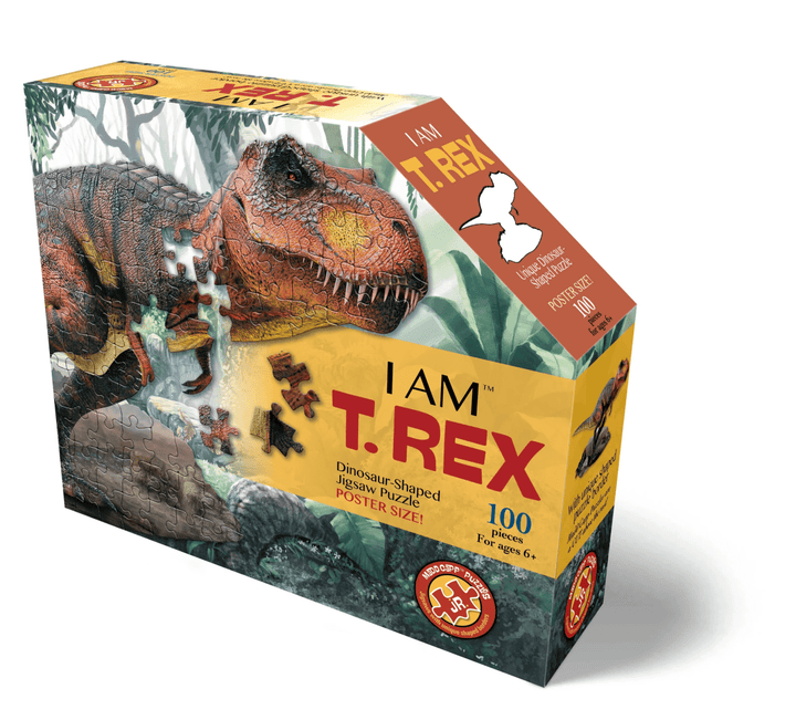 I AM T. REX 100 pcs Puzzle-Puzzles-Tools 4 Teaching-Classroom Decor and More
