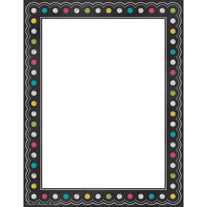 Chalkboard Brights Computer Paper-Computer Paper-Tools 4 Teaching-Classroom Decor and More