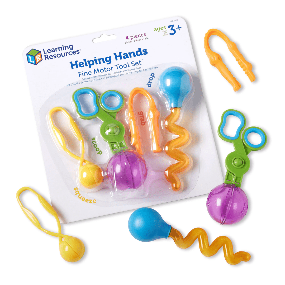 Helping Hands Fine Motor Tool Set™-Fine Motor-Tools 4 Teaching-Classroom Decor and More
