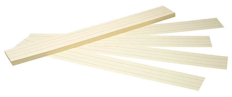 Pacon® Sentence Strips 3" X 24" Manila 100 Strips-Sentence Strips-Tools 4 Teaching-Classroom Decor and More