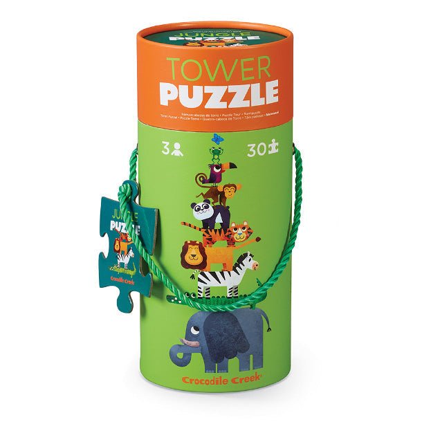 30-Piece Tower Puzzle - Jungle-Puzzles-Tools 4 Teaching-Classroom Decor and More