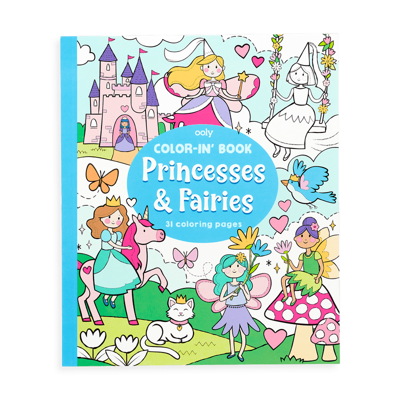 Princesses and Fairies Coloring Book-Craft Activity-Tools 4 Teaching-Classroom Decor and More