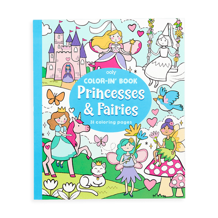 Princesses and Fairies Coloring Book-Craft Activity-Tools 4 Teaching-Classroom Decor and More
