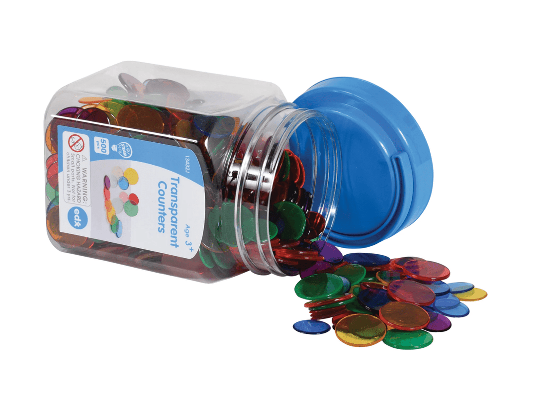 Transparent Counters-Numbers, Counting & Sorting-Tools 4 Teaching-Classroom Decor and More