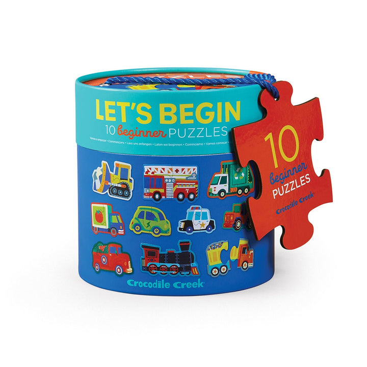 Let's Begin 2-Piece Puzzle - Vehicles-Puzzles-Tools 4 Teaching-Classroom Decor and More