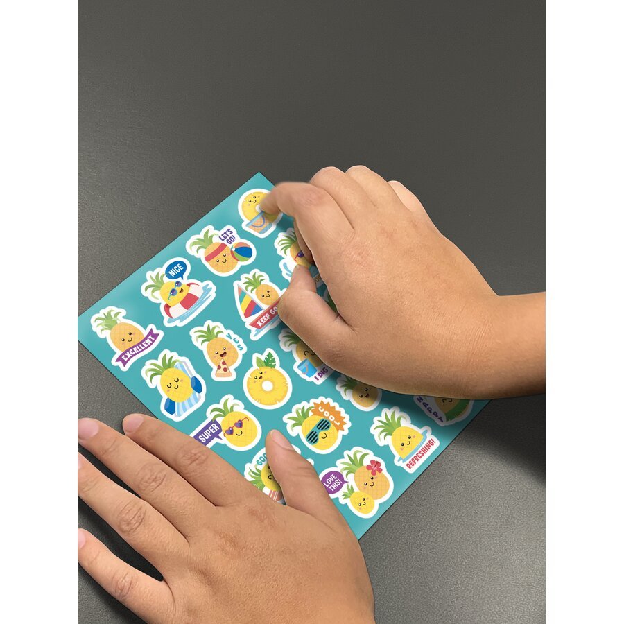 PIneapple Smelly Stickers-Stickers-Tools 4 Teaching-Classroom Decor and More