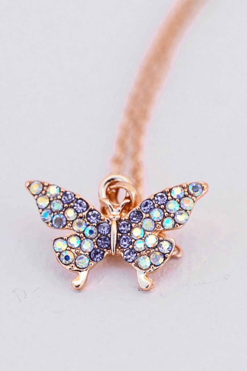 Boutique Butterfly Gem Necklace-Dress Up & Jewelry-Tools 4 Teaching-Classroom Decor and More