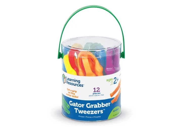 Gator Grabber Tweezers™, Set of 12-Fine Motor-Tools 4 Teaching-Classroom Decor and More