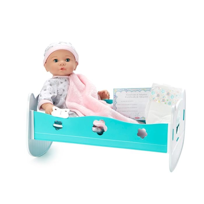 Adoption Day Baby Girl Light Skin Blue Eyes-Dolls-Tools 4 Teaching-Classroom Decor and More