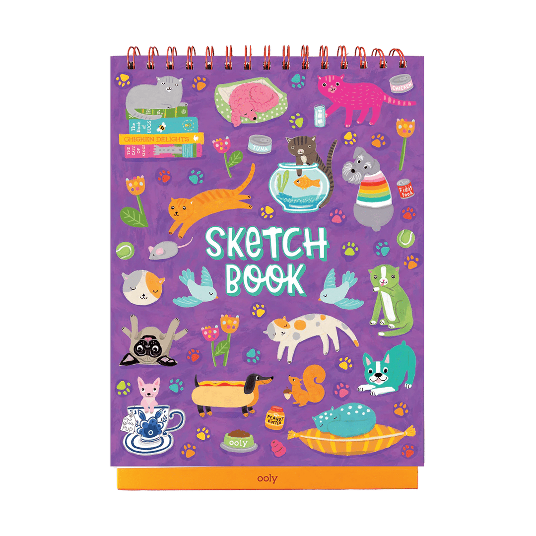Sketch & Show Standing Sketchbook - Pets at Play-Arts & Crafts-Tools 4 Teaching-Classroom Decor and More