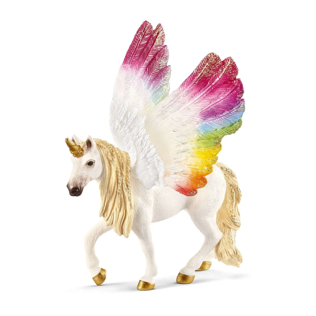 Winged rainbow unicorn-Schleich USA-Tools 4 Teaching-Classroom Decor and More