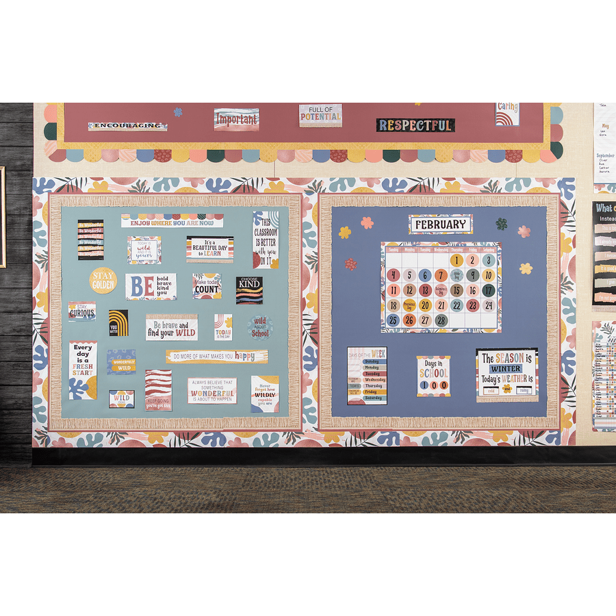 Wonderfully Wild Straight Border-Borders-Tools 4 Teaching-Classroom Decor and More