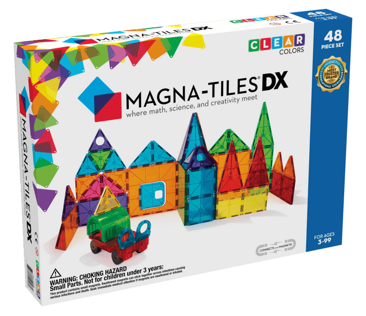 Magna-Tiles® Deluxe 48-Piece Set-Magnatiles-Tools 4 Teaching-Classroom Decor and More