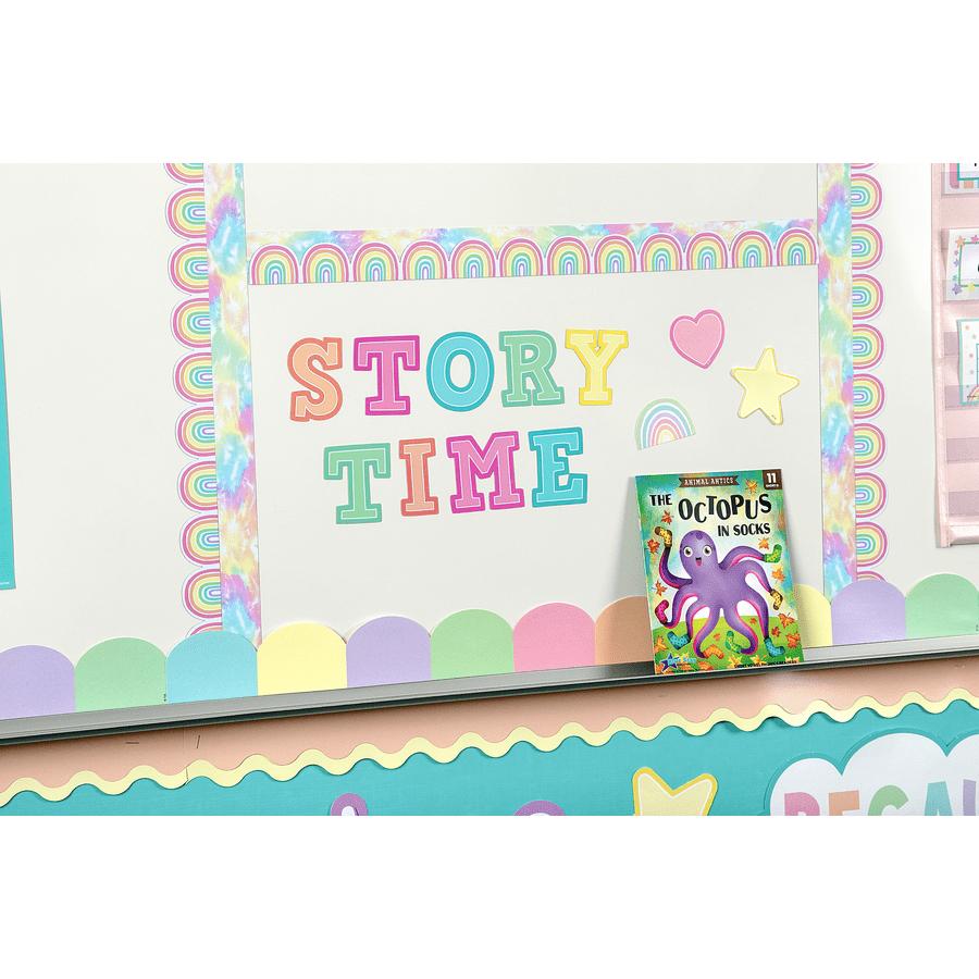 Pastel Pop Stars Accents - Assorted Sizes-Accents-Tools 4 Teaching-Classroom Decor and More