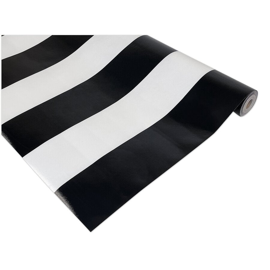 Better Than Paper® Bulletin Board Roll: Black & White Stripes-Bulletin Board Paper - Better Than Paper-Tools 4 Teaching-Classroom Decor and More