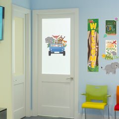 Jungle Friends Welcome Banner-Banner-Tools 4 Teaching-Classroom Decor and More