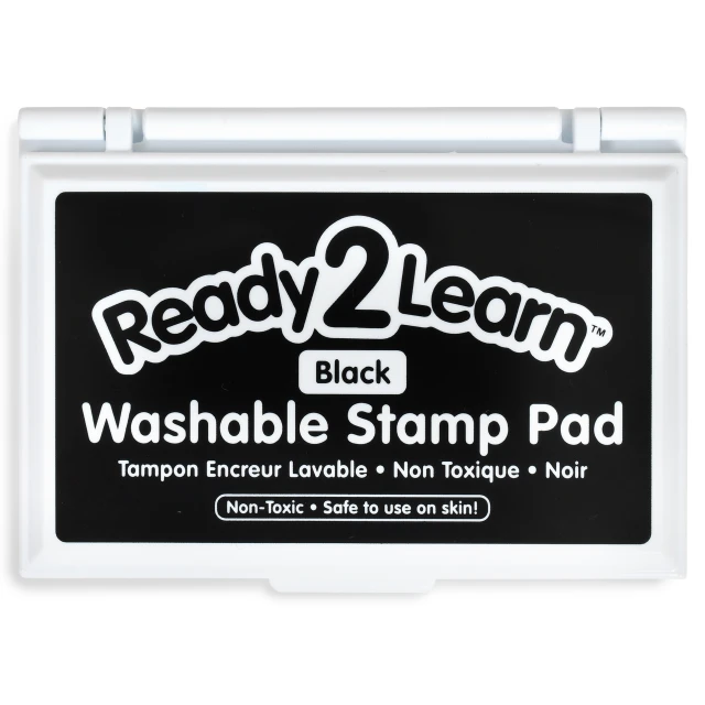 Washable Stamp Pad - Black-Stamps &amp; Stamp Pads-Tools 4 Teaching-Classroom Decor and More