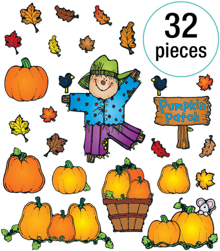 Pumpkin Patch Bulletin Board Set-Tools 4 Teaching-Classroom Decor and More
