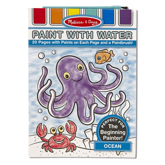 Paint with Water - Ocean-Activity Pads-Tools 4 Teaching-Classroom Decor and More