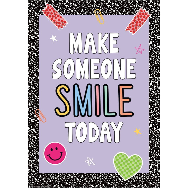 Make Someone Smile Today Positive Poster-Posters-Tools 4 Teaching-Classroom Decor and More