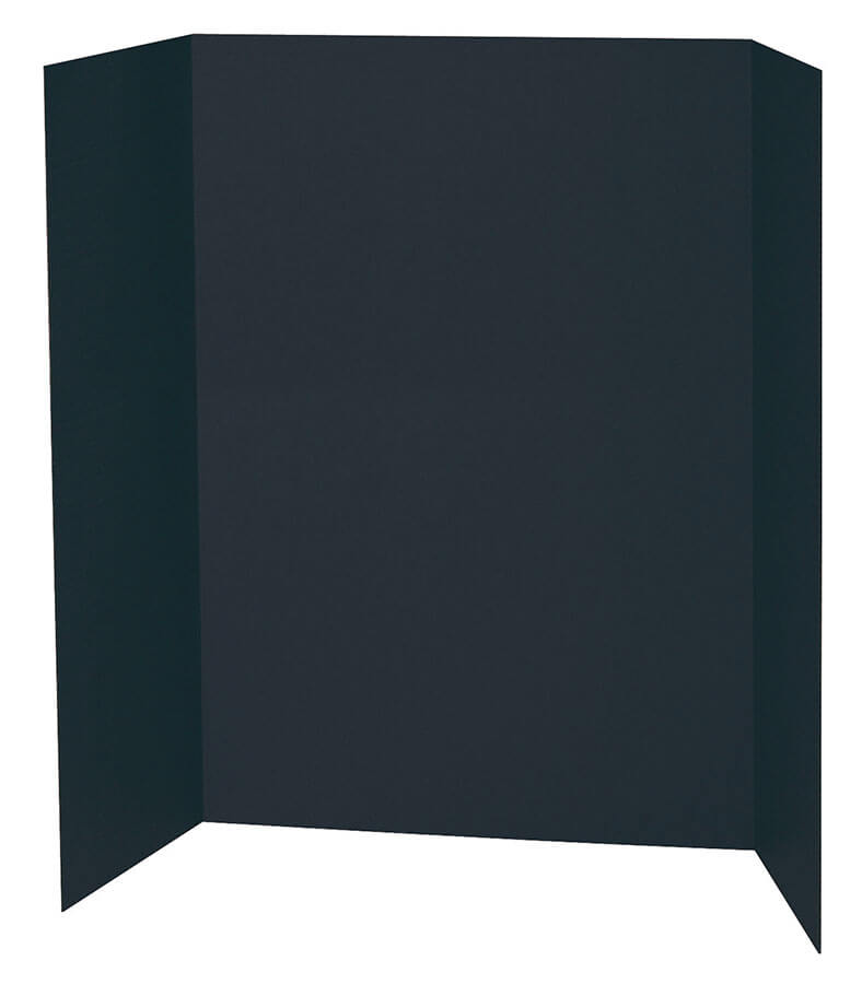 Pacon® Presentation Board 48" X 36" Black, Single Wall 1 Board-Presentation Boards-Tools 4 Teaching-Classroom Decor and More