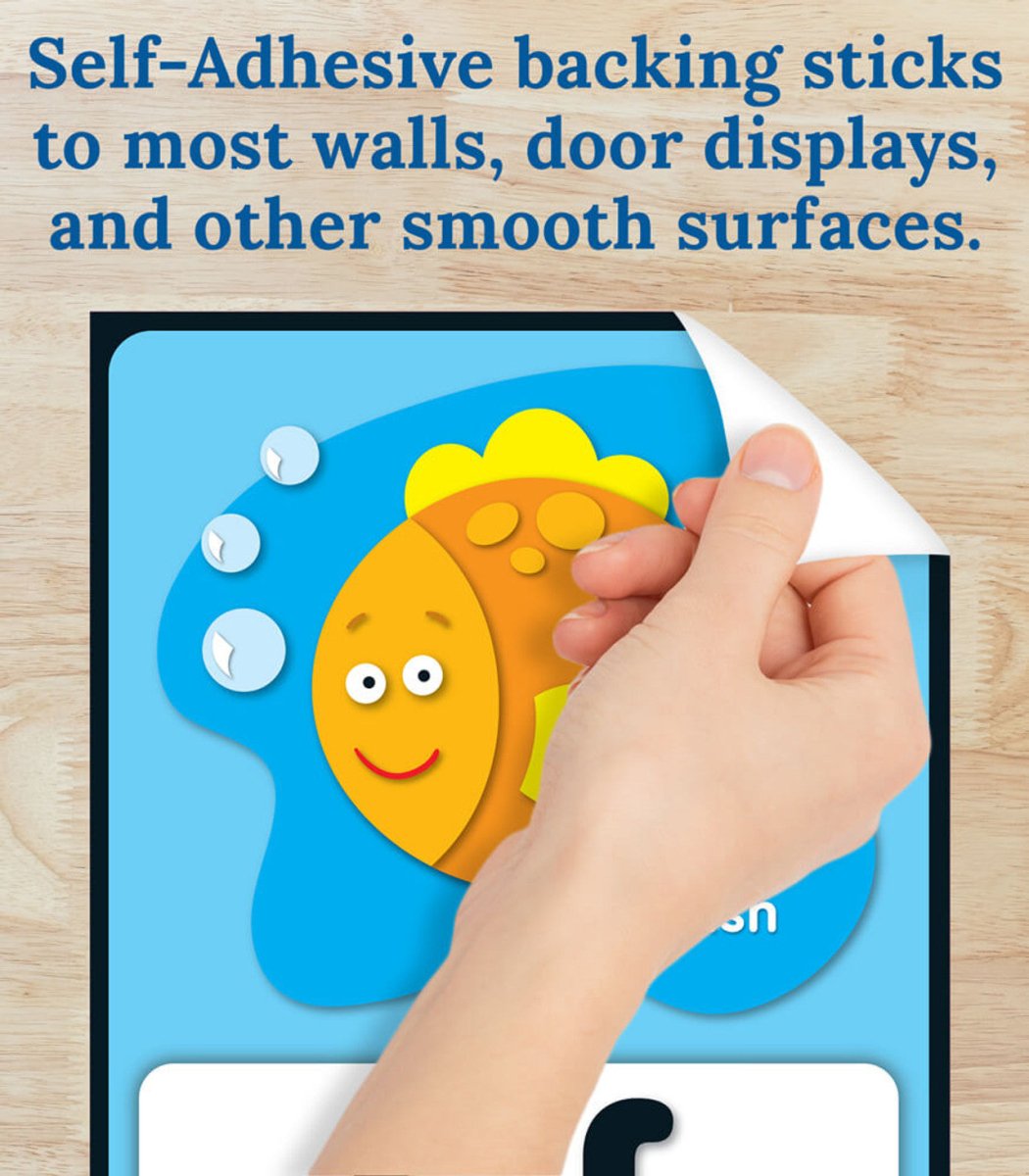 Alphabet Quick Stick Bulletin Board Set, Grade PK-2-Bulletin Board Sets-Tools 4 Teaching-Classroom Decor and More