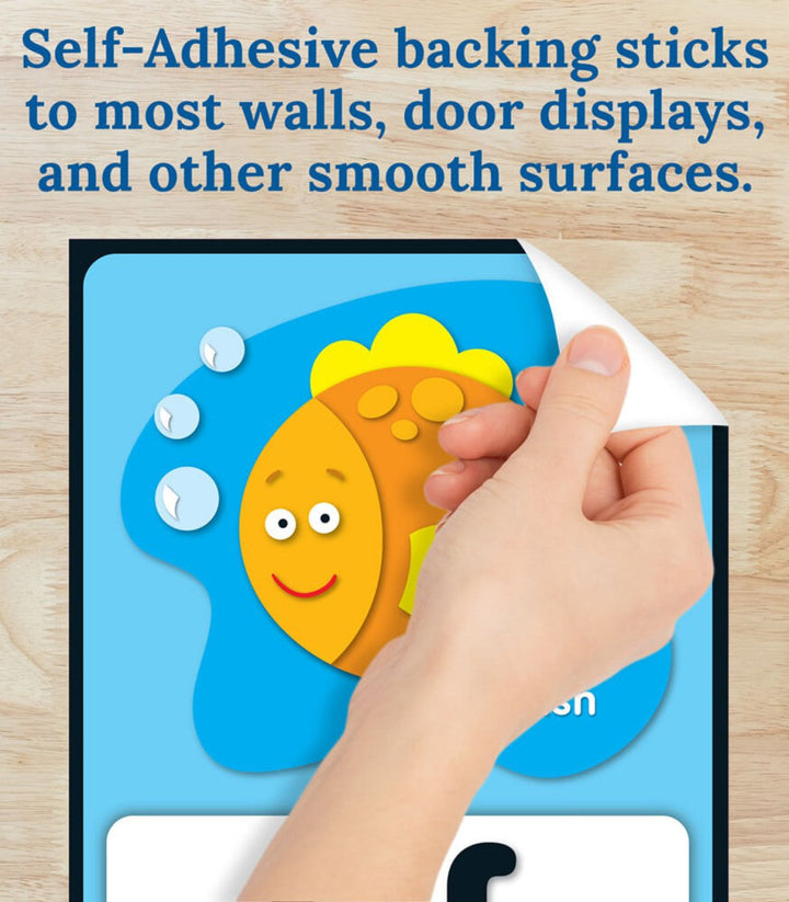 Alphabet Quick Stick Bulletin Board Set, Grade PK-2-Bulletin Board Sets-Tools 4 Teaching-Classroom Decor and More