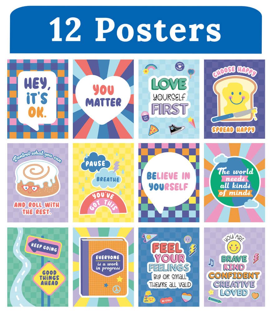 We Stick Together Poster Set: Mini Posters-Posters-Tools 4 Teaching-Classroom Decor and More