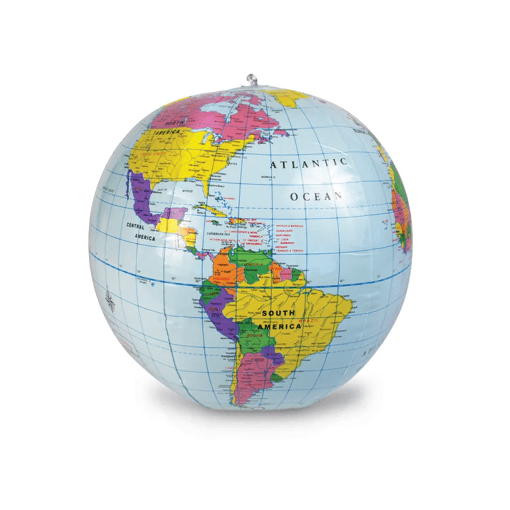 Inflatable World Globe-Maps & Globes-Tools 4 Teaching-Classroom Decor and More