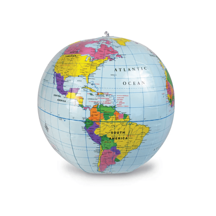 Inflatable World Globe-Maps & Globes-Tools 4 Teaching-Classroom Decor and More