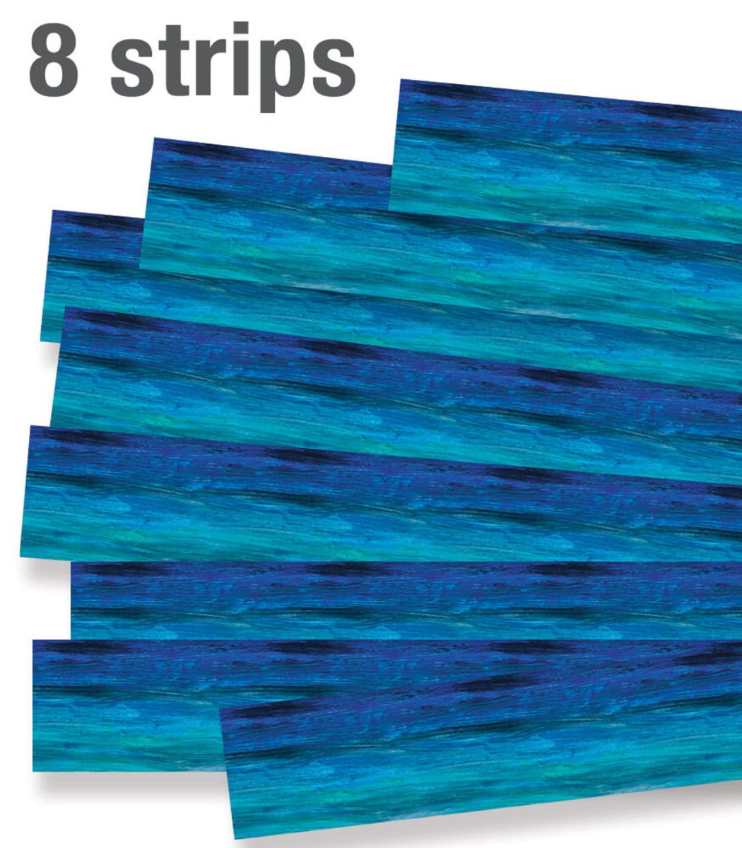 The World of Eric Carle Shades of Blue Straight Bulletin Board Borders-Borders-Tools 4 Teaching-Classroom Decor and More