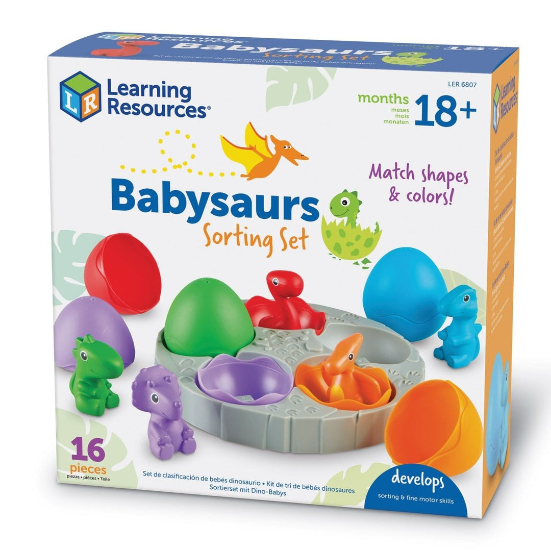 Babysaurs Sorting Set-Fine Motor-Tools 4 Teaching-Classroom Decor and More