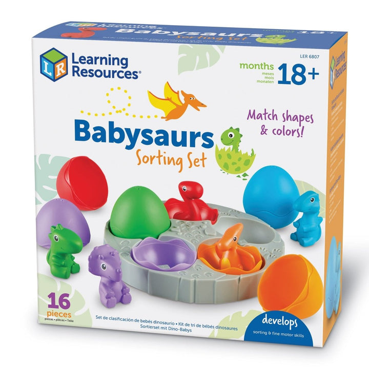 Babysaurs Sorting Set-Fine Motor-Tools 4 Teaching-Classroom Decor and More